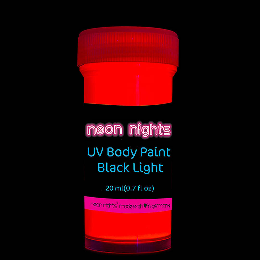 Phosphorescent Glow in the Dark Paint - Red