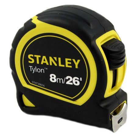  The Best Hand Tools Option: Stanley 8-Meter 26-Foot Tylon Tape Measure