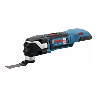 Bosch StarlockPlus Oscillating Multi-Tool Kit on a white background