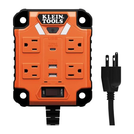  The Best Power Strips Option Klein Tools PowerBox 1 Magnetic Power Strip