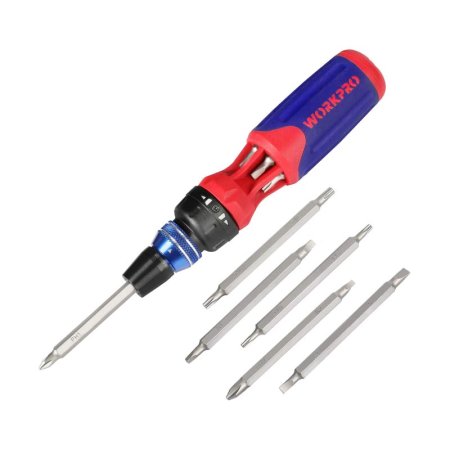  The Best Ratcheting Screwdriver Option: WORKPRO 12-in-1 Ratcheting Multi-Bit Screwdriver Set