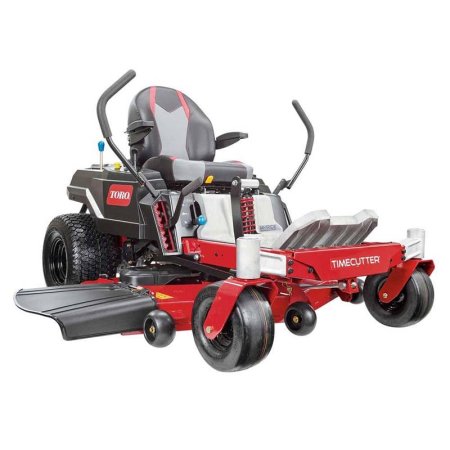  The Toro 50-Inch TimeCutter MyRIDE Zero-Turn Mower on a white background.