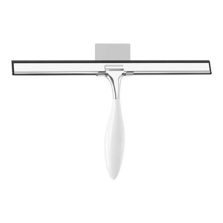  The AmazerBath Stainless Steel Shower Squeegee on a white background.