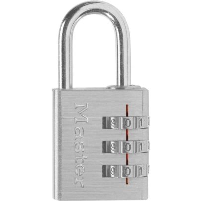 The Best Combination Lock Padlock Option: Master Lock 630D Set Your Own Combination, Aluminum