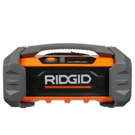  The Best Jobsite Radio Option: Ridgid R84087 18V Jobsite Radio With Bluetooth