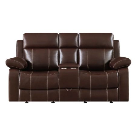  The Best Recliners Option: Darby Home Tuthill Faux Leather Reclining Loveseat