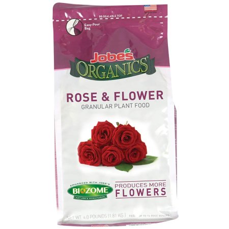  Best Rose Fertilizer Options: Jobe’s 09423 Organics Flower & Rose