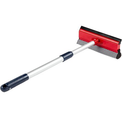 The DSV Long-Handled Window and Shower Squeegee on a white background.