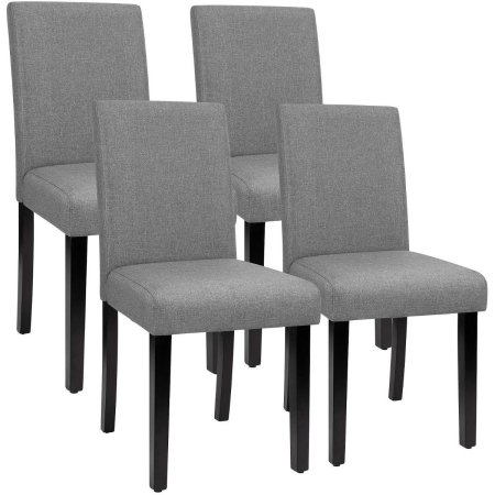  The Black Friday Furniture Option: Furmax Urban Style Armless Fabric Dining Chairs