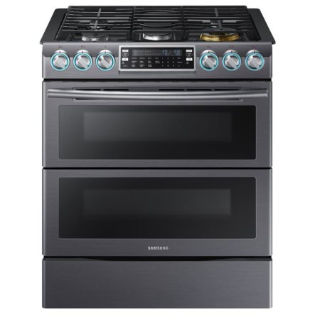  L'option Black Friday de Samsung : cuisinière à gaz encastrable intelligente Samsung avec porte Flex Duo