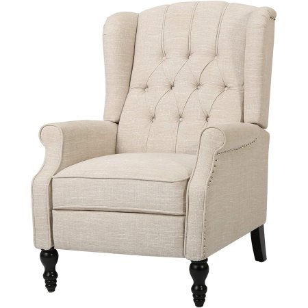  The Best Comfortable Accent Chair Option: GDF Studio Elizabeth Tufted Fabric Recliner