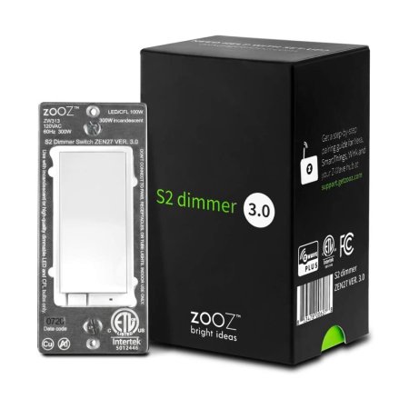  The Best Dimmer Switch Option: Zooz Z-Wave Plus S2 Wall Dimmer Switch