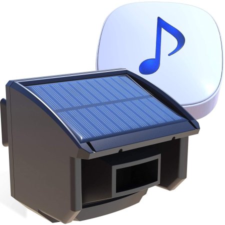  The Best Driveway Alarm Option: Htzsafe Solar Motion Sensor & Plug-In Receiver System