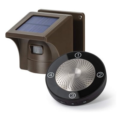 The Best Driveway Alarm Option: Emacros Long Range Solar Wireless Driveway Alarm