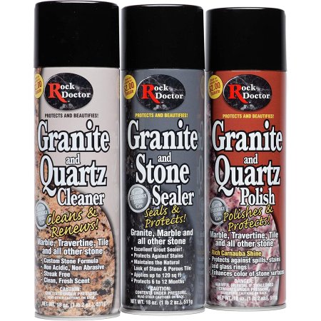  The Best Granite Sealer Option: Rock Doctor Granite & Quartz Care Kit