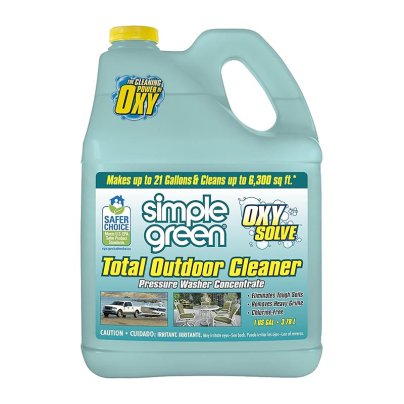 The Best Concrete Cleaner Option Simple Green Oxy Solve Total Outdoor Cleaner