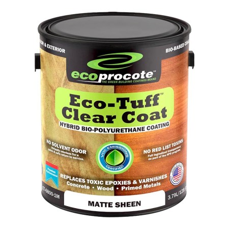  Can of EcoProCote Eco-Tuff Clear Coat Polyurethane Sealer