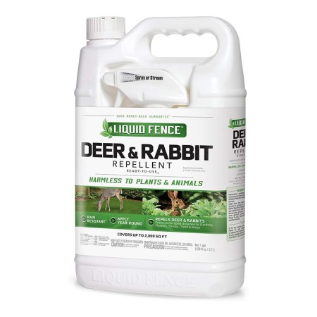  Bottle of Liquid Fence Ready-to-Use Deer & Rabbit Repellent