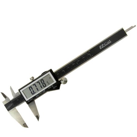  The iGaging EZ-Cal Digital Caliper on a white background.