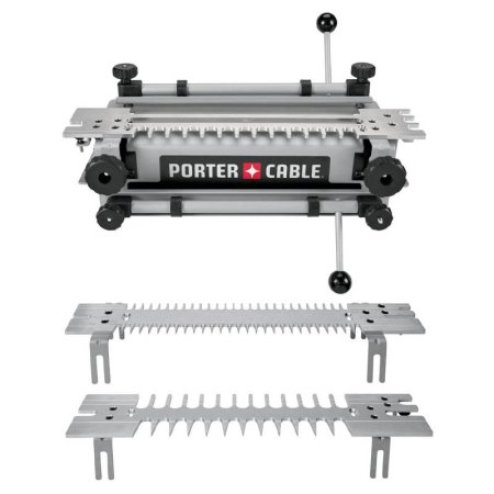  The Porter-Cable 4216 12-Inch Dovetail Jig Kit on a white background.