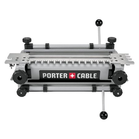  The Porter-Cable 4210 12-Inch Dovetail Jig on a white background.