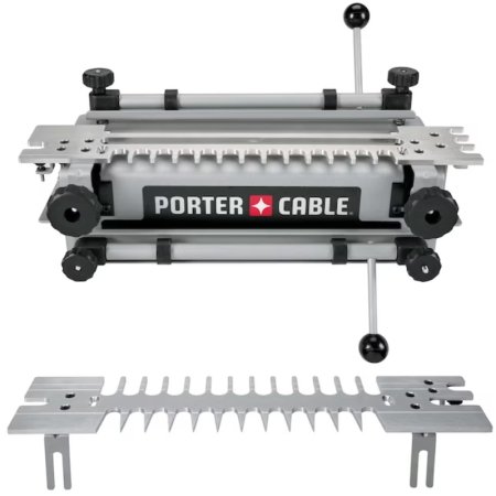  The Porter-Cable 4212 12-Inch Dovetail Jig on a white background.