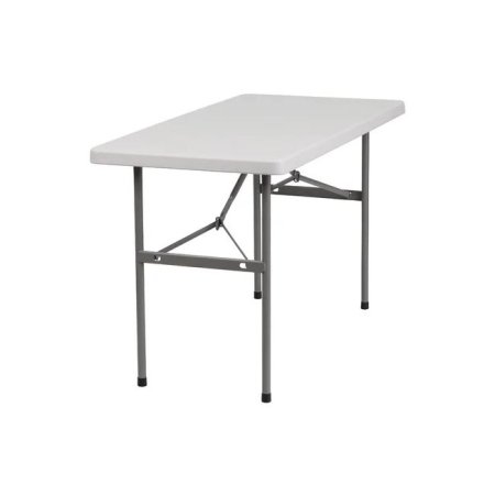  The Best Folding Table Option: Flash Furniture 48 White Plastic Folding Table