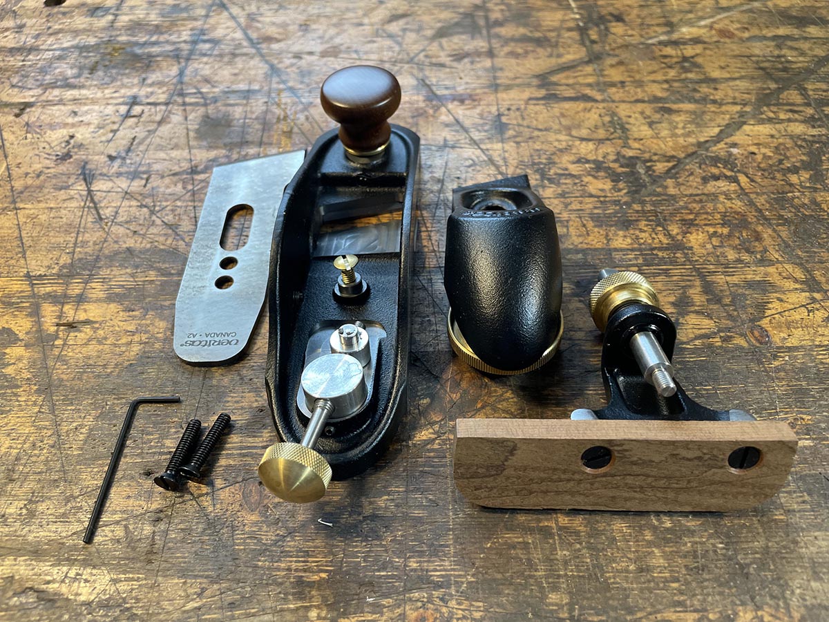 The Best Hand Plane Veritas Skew Block Plane-Parts_Photo by Cathy Harms