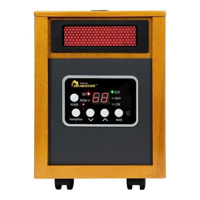 The Dr. Infrared Heater DR-968H Portable Space Heater on a white background.