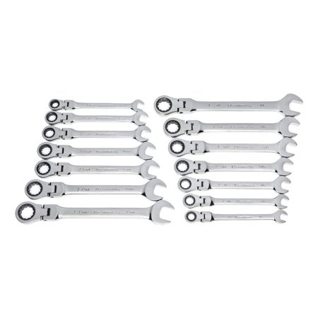  Gearwrench 14-Piece Flex Head Ratcheting Wrench Set