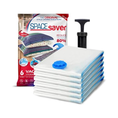  The Best Vacuum Storage Bag Option: Spacesaver Premium Vacuum Storage Bags