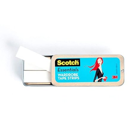  The Best Double-Sided Tape Option: Scotch Essentials Wardrobe Tape Strips