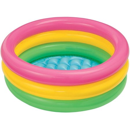  The Best Inflatable Pool Option: Intex Sunset Glow Inflatable Kiddie Pool