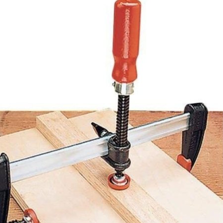  The Best Woodworking Clamps Option: Bessey KT5-1CP single spindle edge clamp