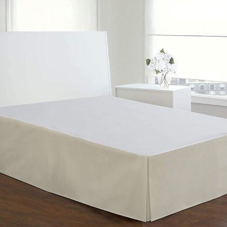  Best Bed Skirt Options: Today’s Home Microfiber Classic Tailored Styling Bed Skirt