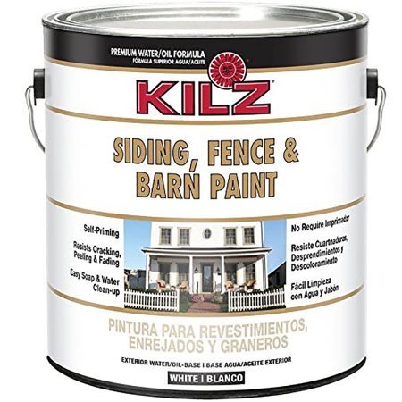  Best Fence Paint Options: KILZ Exterior Siding, Fence, and Barn Paint