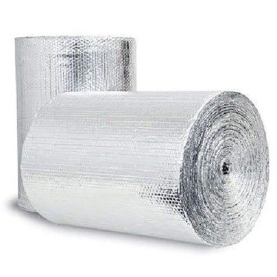 Double Bubble Reflective Foil Insulation on a white background