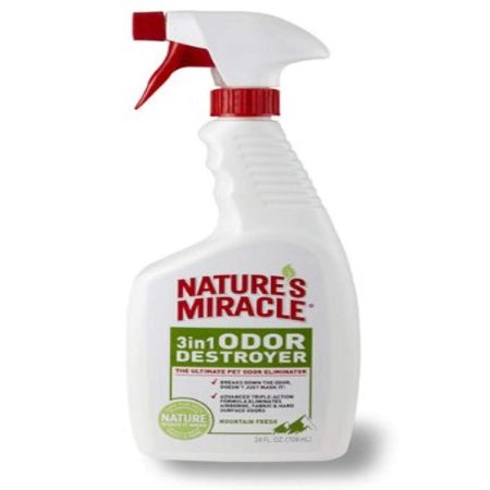  Best Pet Stain Remover Options: Nature's Miracle 3 in 1 Odor Destroyers