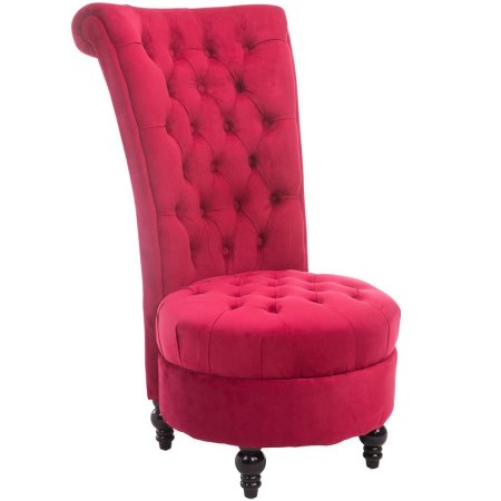  Comfortable Accent Chair Options: HOMCOM Retro Button-Tufted