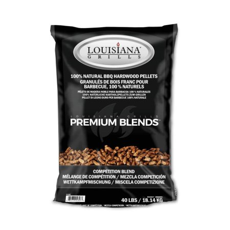  Best Wood Pellets for Smoking Options: Louisiana Grills 55405 Competition Blend Pellets