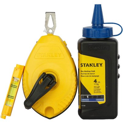 The Best Chalk Line Option: Stanley 47-443 3-Piece Chalk Box Set