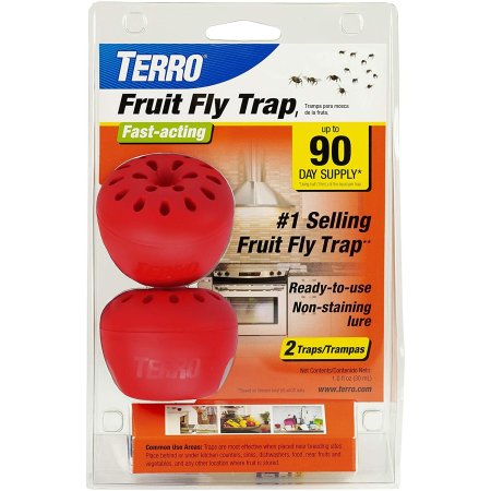  The Best Fruit Fly Traps Option: TERRO T2502 Fruit Fly Trap – 2 traps