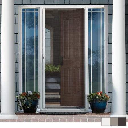  Andersen LuminAire Single Retractable Screen Door installed in an entryway