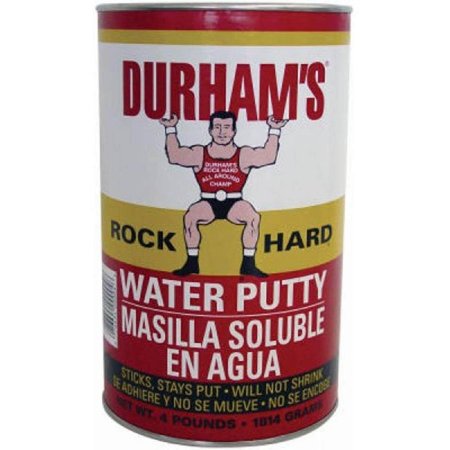  The Best Stainable Wood Option: FillerDonald Durhams 4-Pound Rockhard Water Putty