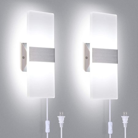  The Best Wall Sconces Option: TRLIFE Modern Wall Sconces Set of Two