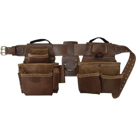  Best Framing Belts Style n Craft 17-Pocket Full-Grain Leather Tool Belt