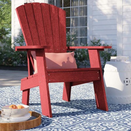  The Best Adirondack Chair Option: Beachcrest Home Shay Plastic Adirondack Chair