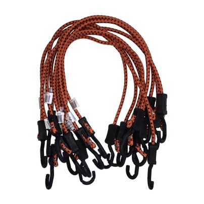 Adjustable Bungee Cord with Hooks 48 inch, 4-Piece, Heavy Duty for Out