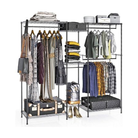  The Best Clothes Rack Option: VIPEK 5 Tiers Wire Garment Rack