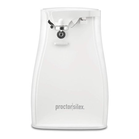  The Proctor Silex Power Electric Can Opener on a white background.